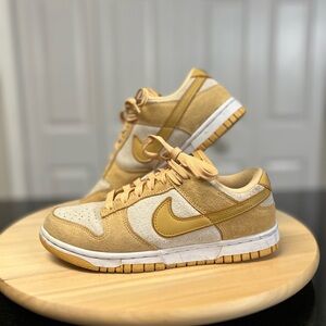 Nike Dunk Low Celestial Gold Suede Women’s Shoes